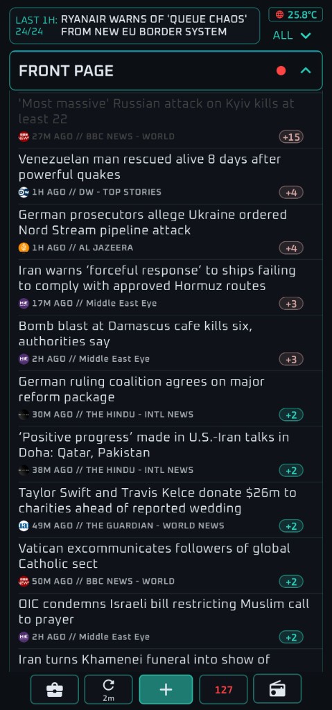 Geonetiq app screen